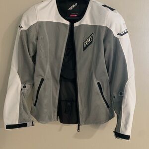 Fly Women's Utility Jacket - Black and White